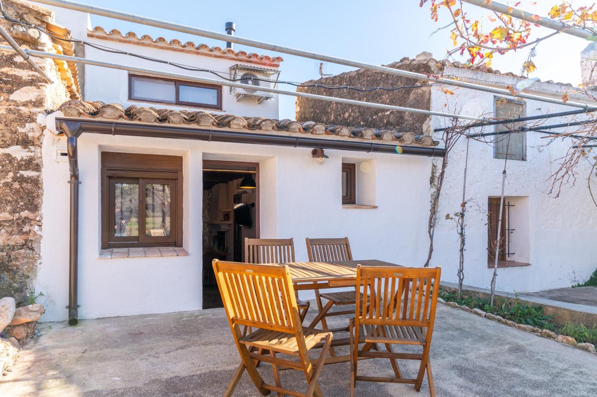 Casa Rural Mas Dels Fumeros Useras Bagian luar foto